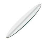 espelho redondo inclinado