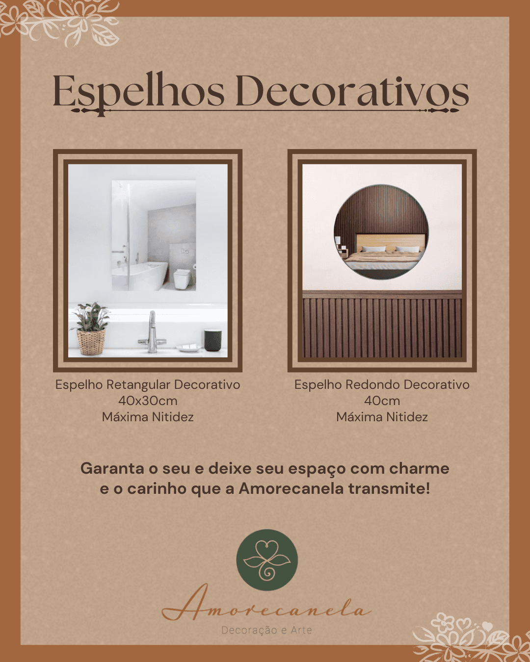 Prateleiras e espelho site